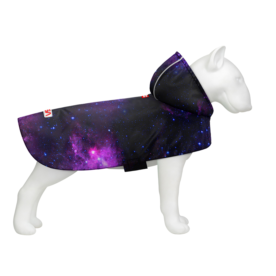 Дощовик-накидка з капюшоном для собак WAUDOG Clothes, малюнок "NASA21", S, А 32-35 см, B 41-52 см, С 26-33 см купити в Україні OnRiver.com.ua Дощовик-накидка з капюшоном для собак WAUDOG Clothes, малюнок "NASA21", S, А 32-35 см, B 41-52 см, С 26-33 см