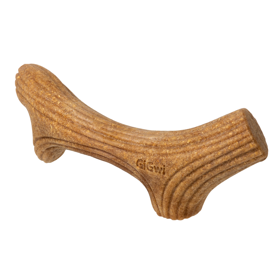 Іграшка для собак Ріг жувальний GiGwi Wooden Antler, дерево, полімер, L купити в Україні OnRiver.com.ua Іграшка для собак Ріг жувальний GiGwi Wooden Antler, дерево, полімер, L