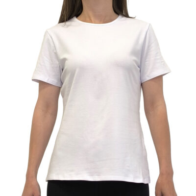 Bono Футболка жіноча прямого крою 950102 колір білий 54 (4XL)