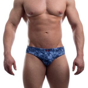 Bono труси чоловічі плавки сліпи 950421 блакитні принт 48