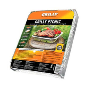 Одноразовий гриль 500 г Grilly