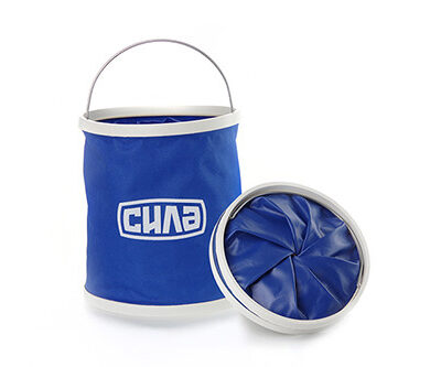 Відро складане 11 л синій (blue) СИЛА