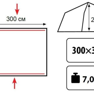 Кошик купити в Україні OnRiver.com.ua Шатер Tramp Lite Bungalow
