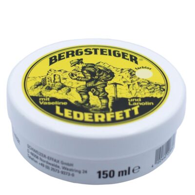 Водовідштовхуюче просочення для взуття HeySport Bergsteiger-Leather-Grease colourless 150 ml