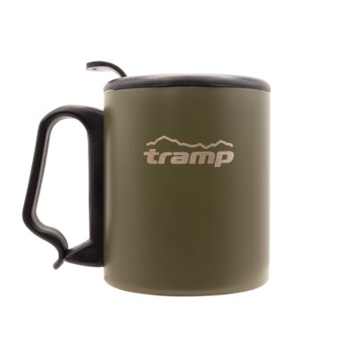 Термокружка TRAMP з поїлкою і защіпкою 350мл UTRC-020 olive