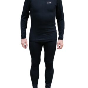 Термобілизна чоловіча Tramp Warm Soft комплект (футболка+штани) чорний UTRUM-019-black, UTRUM-019-black-2XL