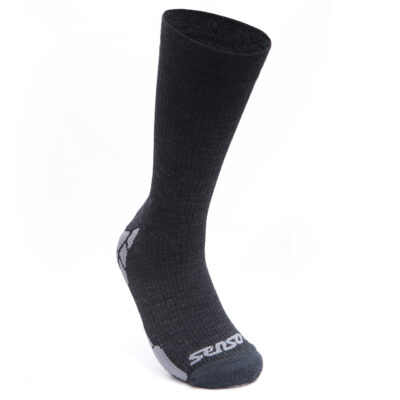 Шкарпетки Sensor Hiking Merino black/grey 20200069, SU41HM-black-grey-9-11