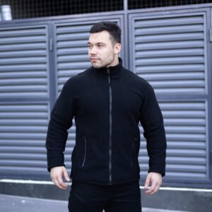Толстовка флісова Pobedov Voin Чорний XL BLto2 540XLba