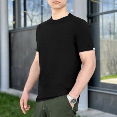 Чоловіча футболка бавовняна Pobedov Peremoga чорна