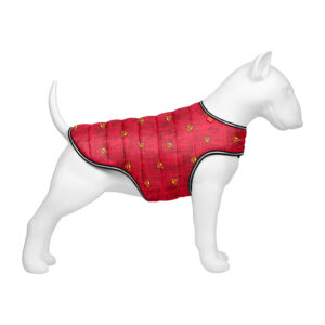 Курточка-накидка для собак WAUDOG Clothes, малюнок "Супермен червоний", S, А 32 см, B 41-51 см, С 25-35 см