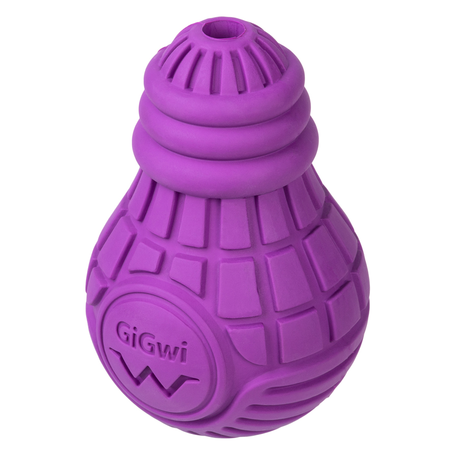 Іграшка для собак Лампочка гумова GiGwi Bulb Rubber, гума, L, фіолетова купити в Україні OnRiver.com.ua Іграшка для собак Лампочка гумова GiGwi Bulb Rubber, гума, L, фіолетова