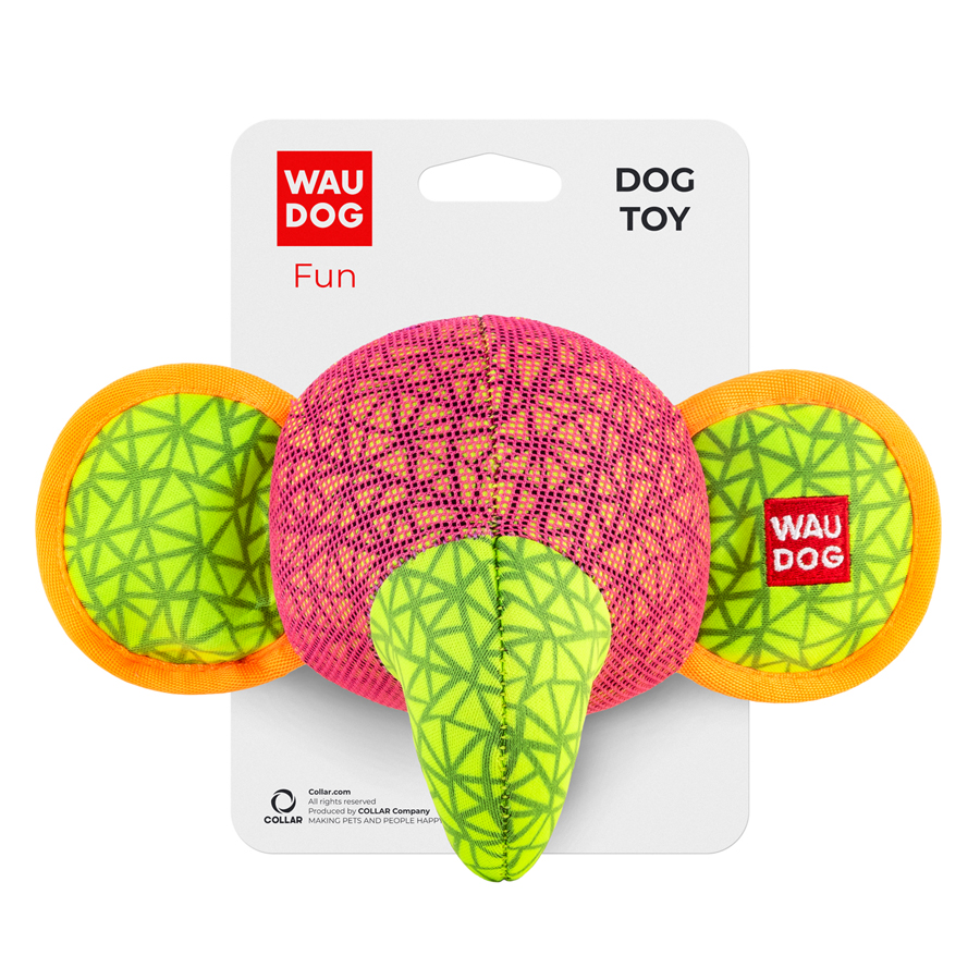 Іграшка для собак WAUDOG Fun, "Слон", Ш 20 см, Д 14 см рожевий купити в Україні OnRiver.com.ua Іграшка для собак WAUDOG Fun, "Слон", Ш 20 см, Д 14 см рожевий