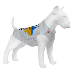 Майка для собак WAUDOG Clothes малюнок "Дім", M40, B 62-68 см, С 35-40 см