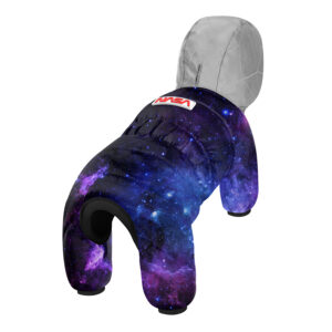 Комбінезон для собак WAUDOG Clothes малюнок "NASA21", S35, В 52-55 см, С 31-36 см