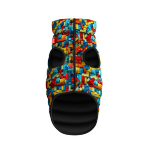 Курточка для собак WAUDOG Clothes малюнок "Блоки", XS22, В 33-36 см, С 19-22 см