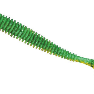 Силікон Nomura Gator (їстівний) 75 мм 2,5 гр. колір-028 (glitter green) 10 шт.