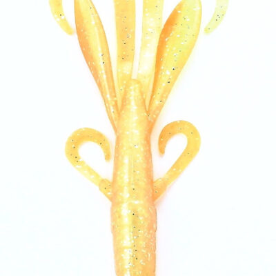Силікон Nomura Monster Bass (їстівний) 95 мм 5 гр. колір-054 (orange glitter) 8 шт.