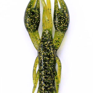 Силікон Nomura Real Craw (їстівний) 100 мм 10.4 гр. колір-028 (glitter green) 6 шт.
