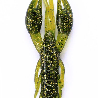 Силікон Nomura Real Craw (їстівний) 100 мм 10.4 гр. колір-028 (glitter green) 6 шт.