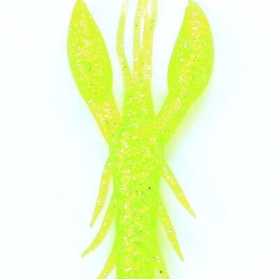 Силікон Nomura Real Craw (їстівний) 100 мм 10.4 гр. колір-094 (yellow green) 6 шт.