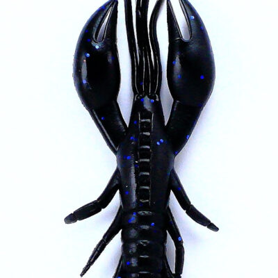 Силікон Nomura Real Craw (їстівний) 100 мм 10.4 гр. колір-095 (black green) 6 шт.