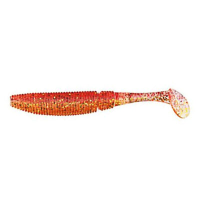 Силікон Nomura Rolling Shad (їстівний) 100 мм 9 гр. колір-026 (glitter blood) 6 шт.