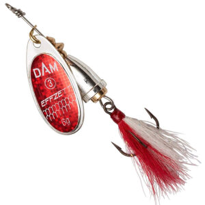 Блешня-вертушка DAM Effzett Executor з борідкою 3 г (reflex red)