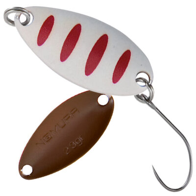 Блешня-коливалка Nomura Isei Sue Spoon 2,3 гр. White Red Stripes