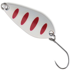 Блесна-колебалка  Nomura ISEI TROUT AREA AKI 2,3гр. White Red Stripes