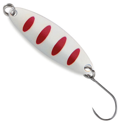 Блешня-коливалка Nomura Isei Riu Spoon 2,3 гр. White Red Stripes