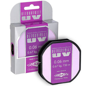 Волосінь Mikado Ultraviolet 25м 0,14 мм 2.55 кг (прозорий)