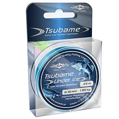Волосінь Mikado Tsubame Under Ice 30 м 0,18 мм 4,70 кг (світло-блакитний)