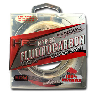 Флюорокарбон Lineaeffe FF NOBU HFC 0.302 мм 50 м. FishTest-8,55кг (прозор.)  Made in Japan