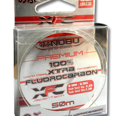Флюорокарбон Lineaeffe FF NOBU XFC 0.250 мм 50 м. FishTest-5,79 кг (прозор.)  Made in Japan