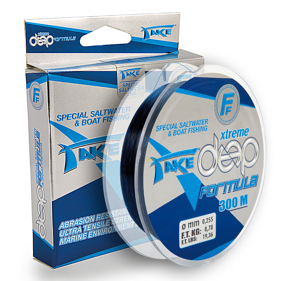 Волосінь Lineaeffe Take Extreme Deep Formula 300 м 0.40 мм FishTest 20.75кг. (синя) Made in Japan купити в Україні OnRiver.com.ua Волосінь Lineaeffe Take Extreme Deep Formula 300 м 0.40 мм FishTest 20.75кг. (синя) Made in Japan