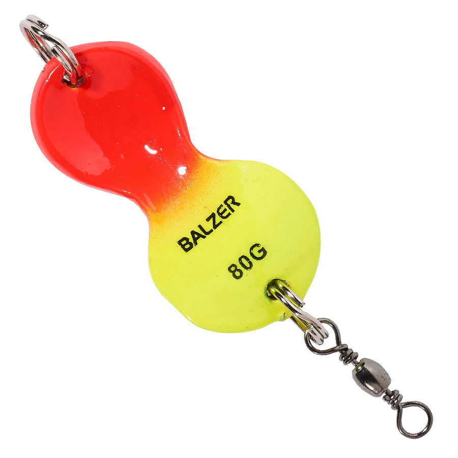 Блешня Balzer Flatfish Spoon 60 г.колір-orange/yellow купити в Україні OnRiver.com.ua Блешня Balzer Flatfish Spoon 60 г.колір-orange/yellow