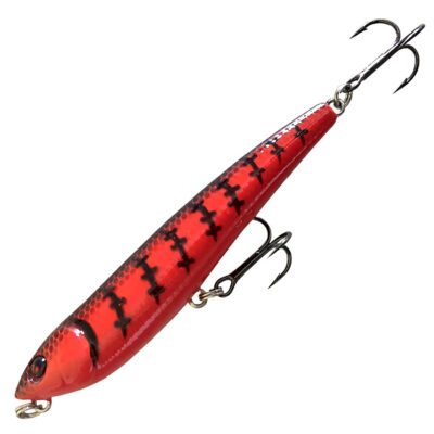 Воблер Nomura Wild Pencil 88 мм 8 г. колір-762 (RED BLACK STRIPED)