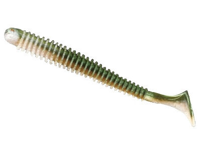 Силікон Nomura Gator (їстівний) 87,5 мм 5 гр. колір-039 (grey head) 8 шт.
