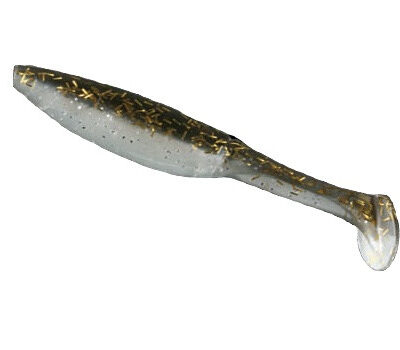 Силікон Nomura Grab Shad (їстівний) 75 мм 3,5 гр. колір-035 (gold glitter back) 10 шт.