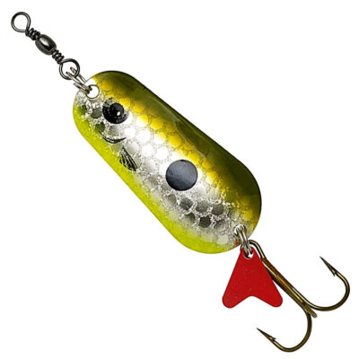 Блешня-коливалка DAM Effzett Standart 30 г 6.5 см (olive/silver UV)