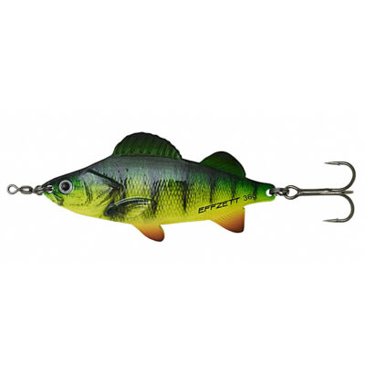 Блешня-коливалка DAM Effzett Perch Spoon 62 г 11 см (fire perch UV)