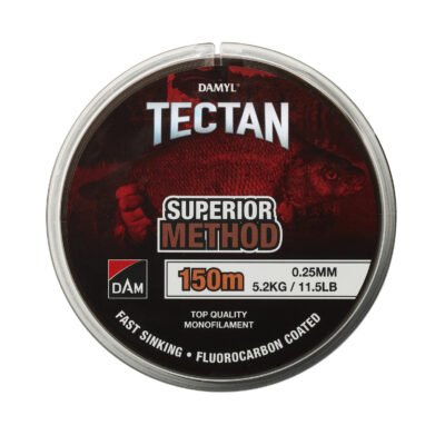 Волосінь DAM Damyl Tectan Superior FCC Method 150 м 0.18 мм 2.7 кг тоне з флюорокарбоновим покриттям