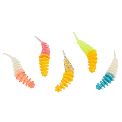 Силікон Balzer Trout Collector 7 см 1,5 гр. Color Mix 3 (їстівний Garlic)