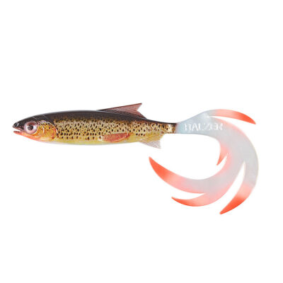 Віброхвіст Balzer Shirasu Reptile Shad 7 см 1.5 г 1 шт. Brown Trout