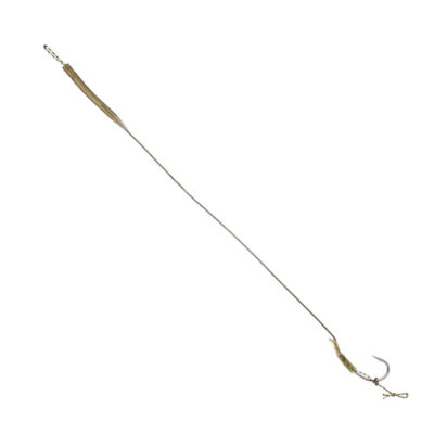 Карповий повідець Mikado Anti-Blow Out Rig 25lb довжина 23 см гачок No6 2 шт./пач./пач.
