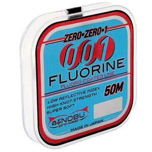 Волосінь Lineaeffe NOBU Pro-Cast 001 Fluorine 0.20 мм 50 м FishTest-5.60кг (прозора) Made in Japan