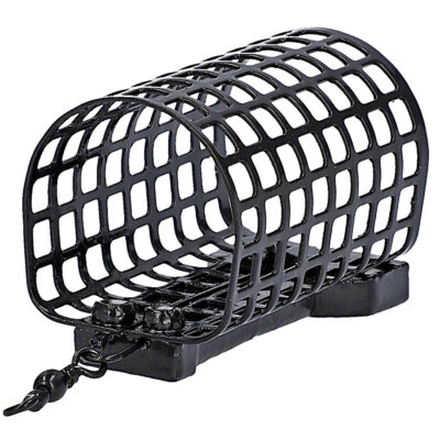 Годівниця Mikado фідерна квадратна з дном 40 г. 1 шт. чорна (pack 10)