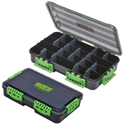 Коробка для приманок DAM MADCAT Tackle Box 4 відділення + 16 перегородок 35х22х8 см
