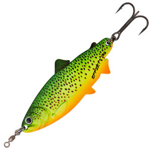Блешня-коливалка DAM Effzett Trout Spoon 25 г 9 см (fire trut uv)