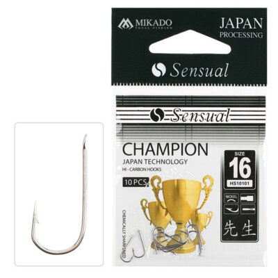 Акційні товари купити в Україні OnRiver.com.ua Гачок Mikado Sensual Champion No16 (лопатка) 10 шт. (nickel)
